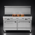 Thumbnail image #4 for Southbend Ultimate 60-Inch Gas Restaurant Range with 4 Burners, 36-Inch Charbroiler and 2 Convection Ovens