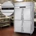 Thumbnail image #4 for Victory UltraSpec 2-Section Reach-In Freezer with 4 Half-Height Solid Hinged Doors, Self-Contained, Top-Mounted