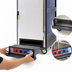 Thumbnail image #4 for Metro C5 3 Series Low-Watt 3/4 Height Heated Holding and Proofing Cabinet with Blue Insulation Armour, Full-Length Solid Doors, and Universal Wire Slides
