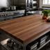 Thumbnail image #4 for Boos Block 72-Inch x 32-Inch American Black Walnut Edge Grain Kitchen Countertop