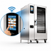 Thumbnail image #4 for Alto-Shaam Prodigi Pro Gas Boilerless Combi Oven/Steamer, Floor Model with Roll-In Cart, 20 Sheet Pan Capacity