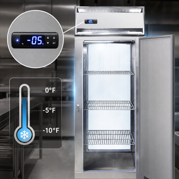 Product image #4 for Continental Refrigerator D1FENPT Designer Line One-Section Wide Pass-Thru Freezer