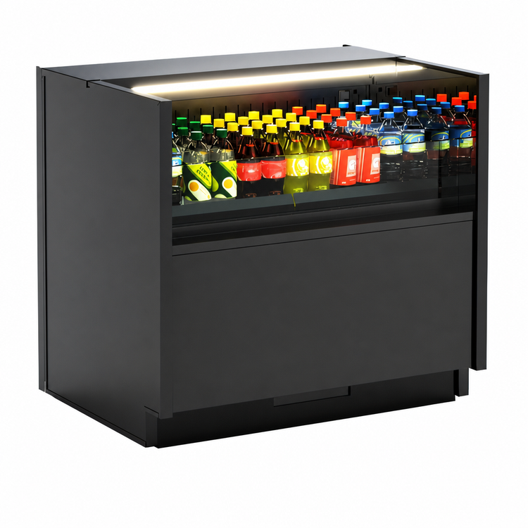 Product image #4 for Oasis® CN43R-UC Refrigerated Self-Service Undercounter Display Case, 47-5/8 in. W x 24-3/4 in. D x 32-1/4 in. H