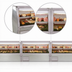 Thumbnail image #4 for Howard-McCray 34E Series 52-1/2 Inch Wide Self-Contained Deli Meat & Cheese Service Case with LED Lighting