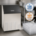 Thumbnail image #4 for Maxx Ice MIM130 Self-Contained Air-Cooled Bullet Ice Machine With 35 lb. Bin, 130 lb./Day, Stainless Steel