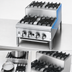 Thumbnail image #4 for Supreme JHPE-3-224-F 24 Inch Gas Step-Up Commercial Hot Plate with 5 Open Burners