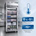 Thumbnail image #4 for Continental Refrigerator 1FXSNGD One-Section Extra-Wide Display Reach-In Freezer with Glass Door