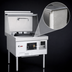Thumbnail image #4 for York Commercial Gas Wok Range with 1 Chamber, Water-Cooled Top, and Chinese Swing Faucet
