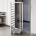 Thumbnail image #4 for Dinex Roll-In Aluminum Angle Rack, 26-Sheet Pan Capacity for 18