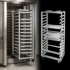 Thumbnail image #4 for Channel Manufacturing 411S-OR Single-Section Stainless Steel Side-Loading Oven Rack, 20-Pan, No Lift