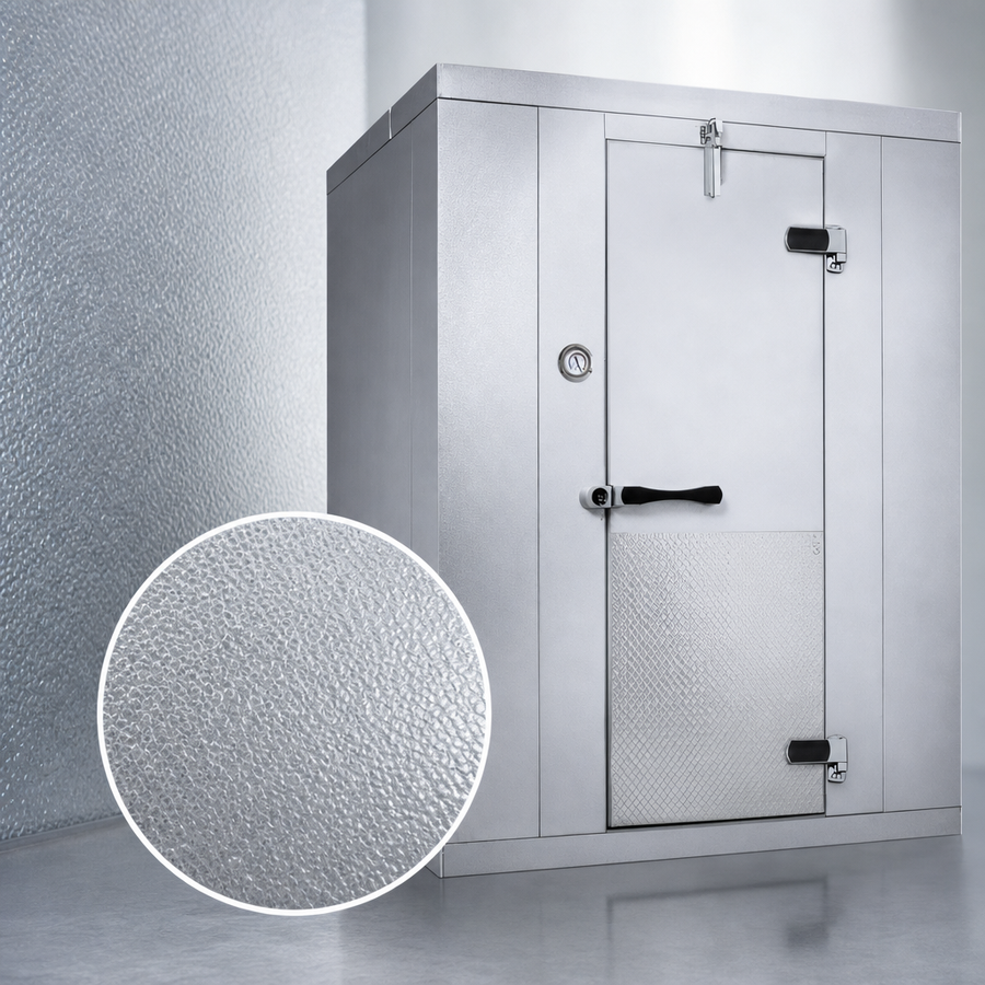 Embossed Galvalume Walls