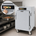 Thumbnail image #4 for Metro C5 8 Series Pass-Thru Controlled Temperature Holding Cabinet, 1/2 Height, Combination Doors, 8 Pan Capacity, 120V