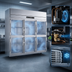 Thumbnail image #5 for Victory UltraSpec 3-Section Glass Half-Door Reach-In Freezer, Self-Contained, Top-Mounted
