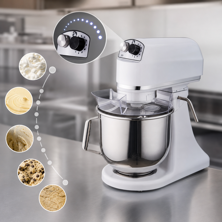 Product image #4 for Primo PM-7 7-Quart Countertop Commercial Mixer