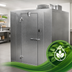 Thumbnail image #4 for Norlake Kold Locker Indoor +35°F Walk-In Cooler with Floor, 8' x 12' x 7'7