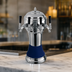 Thumbnail image #4 for Perlick Roma Countertop Glycol-Cooled 4-Faucet Draft Beer Tower with Blue Ceramic Skirt
