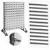 Thumbnail image #4 for Quantum Double-Sided Rail Rack with 12 Rails and 192 Clear Bins