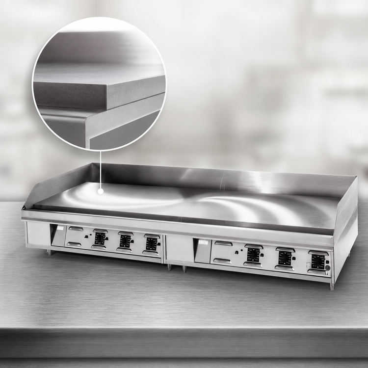 Product image #5 for Lang LG Series 60-Inch Gas Countertop Griddle with 1-Inch Smooth Steel Plate