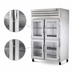 Thumbnail image #4 for True SPEC SERIES 2-Section Reach-In Heated Holding Cabinet with Locking Glass Half Doors