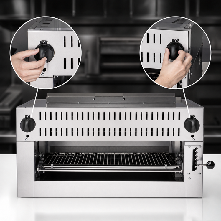 Product image #5 for Vulcan 36-Inch Natural Gas Infrared Salamander Broiler