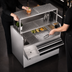 Thumbnail image #5 for Krowne Royal Series 54-Inch Pass-Thru Underbar Ice Bin/Cocktail Station with Right-Side 10-Circuit Cold Plate