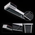 Thumbnail image #4 for Hatco Glo-Ray Infrablack Unlighted Strip Heater, 42-Inch, 950 Watts