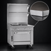 Thumbnail image #4 for Southbend Platinum 32-Inch Heavy Duty Gas Range with 16-Inch Griddle and 16-Inch Charbroiler, Cabinet Base