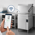 Thumbnail image #4 for Hobart Warewash AM16-BAS-10 Universal High-Temp Sanitizing Door-Type Dishwasher, 60 Racks/Hour, 380-415V