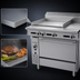 Thumbnail image #4 for Garland Cuisine Series 36-Inch Heavy Duty Gas Combination Top Range with 24-Inch Thermostatic Griddle, 12-Inch Hot Top and Convection Oven