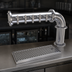 Thumbnail image #5 for Glastender PC-6-SS Countertop Pipe Cantilever Draft Dispensing Tower, 6 Faucets, Air-Cooled, Stainless Steel