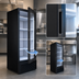 Thumbnail image #4 for Beverage-Air Marketeer MT12-1B One-Section Reach-In Glass Door Refrigerated Merchandiser, 11.5 Cu. Ft., Black