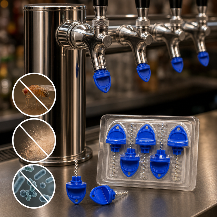 Product image #4 for Kleen Plug Reusable Beer Tap Cleaning Plugs, 5-Pack