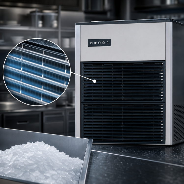 Product image #4 for ICE QUEEN IQ F 700 Air-Cooled Modular Flake Ice Machine, 772 lb/Day