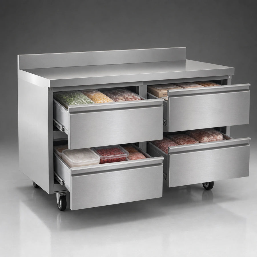 Four Drawer Storage