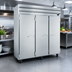Thumbnail image #5 for Howard-McCray SR Series Three-Section Reach-In Refrigerator, 75 Cu. Ft., Self-Contained, Top-Mount Compressor