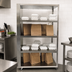 Thumbnail image #4 for Stainless Steel 3-Shelf To-Go Shelf