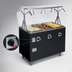 Thumbnail image #4 for Vollrath 2-Series Affordable Portable Deluxe 4-Well Hot Food Station with Breath Guard and Enclosed Storage Base