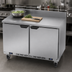 Thumbnail image #4 for Beverage-Air WTFR48AHC 48-Inch Two-Section Dual-Temperature Worktop Freezer/Refrigerator, Left Freezer / Right Refrigerator