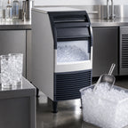 Thumbnail image #4 for Scotsman Essential Ice CU0715MAX-1 15-Inch Undercounter Air-Cooled Cube Ice Machine with 36 lb Bin, 80 lb/24 hr Production, Stainless Steel