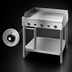 Thumbnail image #4 for Supreme JGT-2424-F 24-Inch Floor Model Gas Griddle with Thermostatic Controls