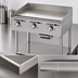 Thumbnail image #4 for Ultra-Max Heavy-Duty 48-Inch Electric Countertop Chrome Griddle with 24-Inch Deep Cooking Surface