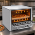 Thumbnail image #4 for Omcan USA Natural Gas Countertop Pizza Oven, 31-1/2 Inch Wide, 1 Deck