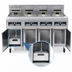 Thumbnail image #4 for Frymaster RE High Efficiency FPRE414 Four-Frypot Electric Fryer Battery with Built-In Filtration