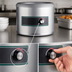 Thumbnail image #4 for Winco 11 Qt Electric Round Countertop Food Cooker/Warmer, Wet-Well, Stainless Steel