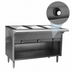 Thumbnail image #4 for Spec-Master Electric Hot Food Table with 4 Wet or Dry Wells, Open Cabinet Base, 63-1/2