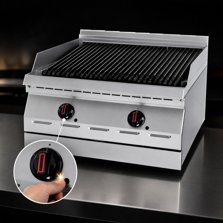 Product image #4 for Garland Designer Series 36-Inch Countertop Gas Charbroiler
