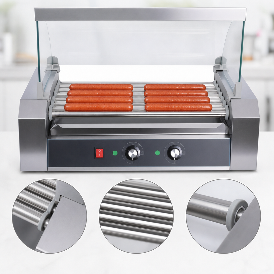 Seven Non-Stick Rollers