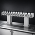 Thumbnail image #4 for Perlick 4006-12B4 Extra High 12-Faucet Countertop Bridge Tee Draft Beer Tower, Glycol-Cooled, Stainless Steel