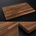 Thumbnail image #4 for Boos Block Blended Edge Grain American Black Walnut Kitchen Countertop, 72 x 36 x 1-1/2 Inch, Oil Finish