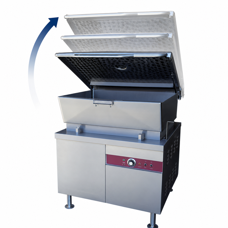 Product image #4 for Southbend Steam Electric Tilting Skillet with Cabinet Base, 30-Gallon
